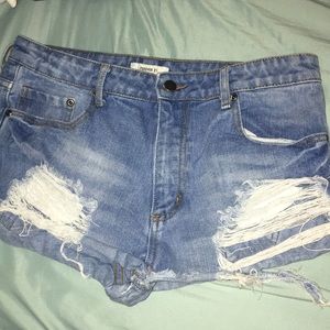 Cute denim shorts